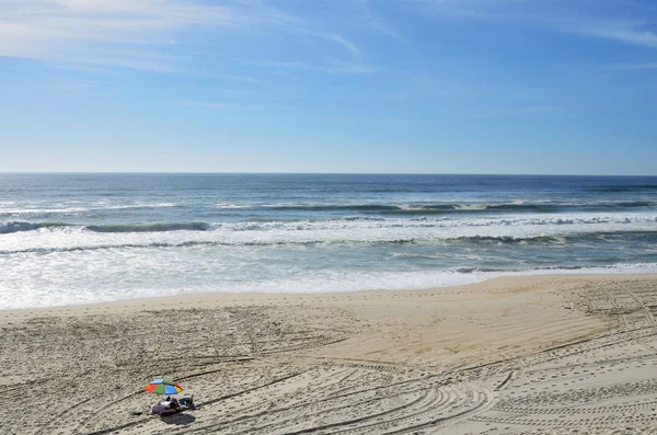 Atlantische Oceaan, Costa Nova strand in Aveiro, Portugal — Stockfoto