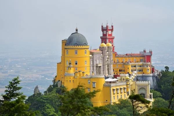 Sintra, Portogallo al Palazzo Nazionale di Pena — Foto Stock