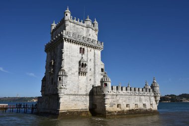 Torre de Belem or Belem Tower, Lisbon, Portugal