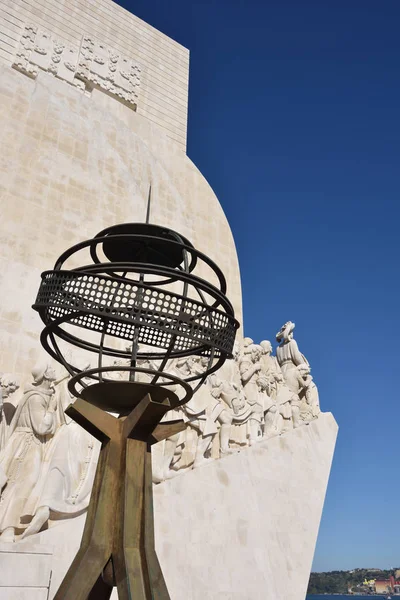 Monumento a los descubrimientos Lisboa Portugal — Foto de Stock