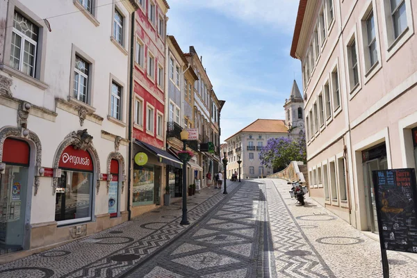 Escena callejera en Aveiro, Portugal — Foto de Stock