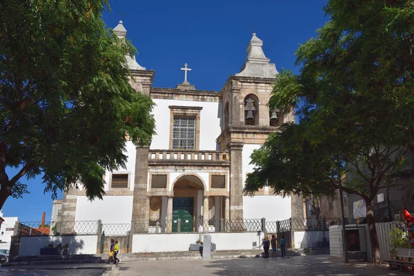 Cattedrale di Setubal, Santa Maria delle Grazie. Portogallo — Foto Stock