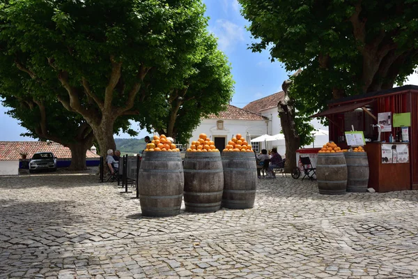 Středověké město Obidos v Portugalsku — Stock fotografie