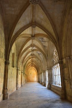 Cloister Batalha Manastırı. Portekiz