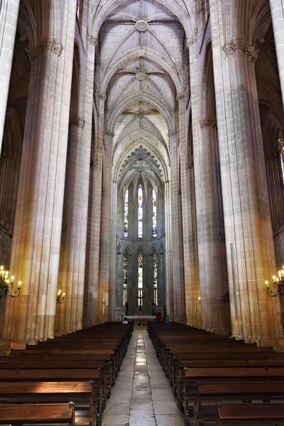 Монастырь Баталья в Португалии — стоковое фото