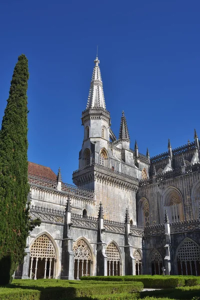 修道院的圣玛丽亚大维多利亚 Batalha Centro 区 Portug — 图库照片