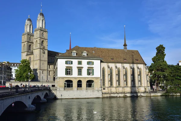 Zürich Altstadt, Schweiz — Stockfoto