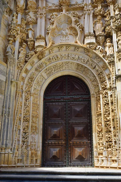 Il Convento di Cristo Monastero Cattolico Romano a Tomar, Portuga — Foto Stock