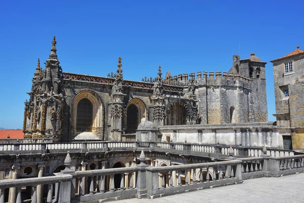 Klooster van Christus in Tomar, Portugal — Stockfoto