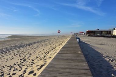 Barra plajı, Praia da Barra, Aveiro, Portekiz 