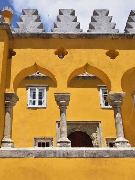 Sintra, Portogallo, Palazzo Nazionale di Pena. Dettaglio — Foto Stock