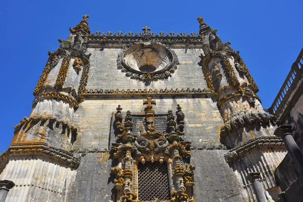그리스도 토마 포르투갈의 수도원 — 스톡 사진