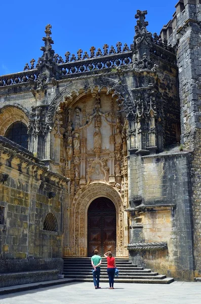 Convento Templario de Cristo en Tomar, Portugal — Foto de Stock