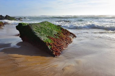 Atlantic Ocean coast, Azenhas do Mar,  Sintra, Lisbon, Portugal