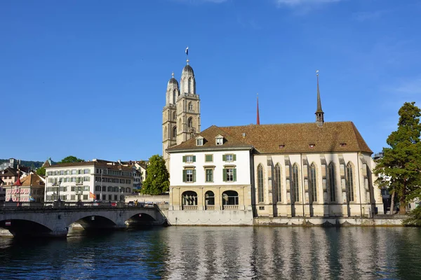 Zürich Altstadt, Schweiz — Stockfoto