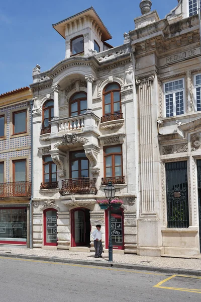 Straatbeeld in Aveiro, Portugal — Stockfoto