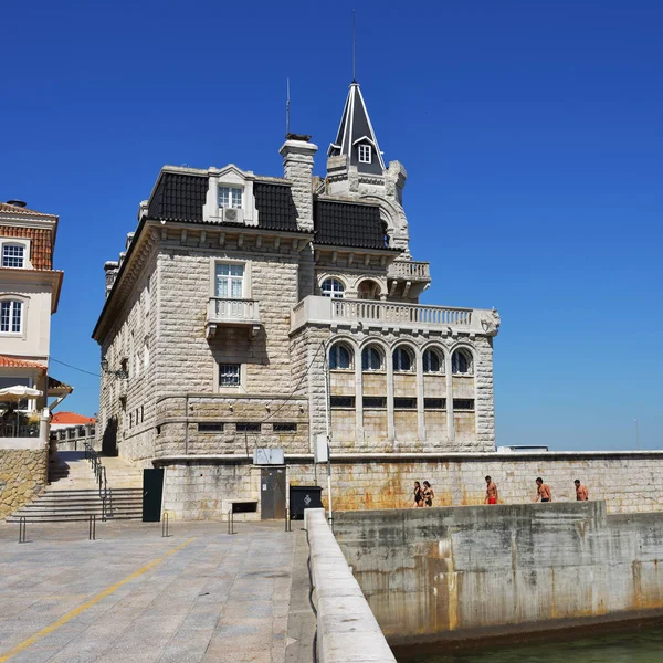 Portekiz, Cascais 'de gezinti güvertesi — Stok fotoğraf