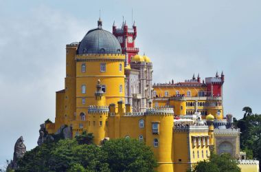 Sintra, Portekiz Pena Ulusal Sarayı'nda