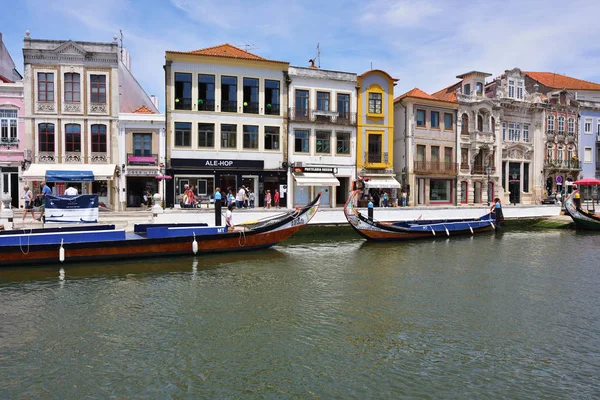 Fiume Vouga, Aveiro, Portogallo — Foto Stock