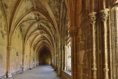 Cloister Batalha Manastırı. Portekiz