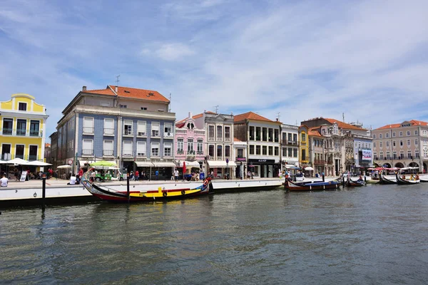 Rio Vouga, Aveiro, Portugal — Fotografia de Stock