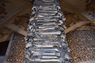 Chapel of Bones, Evora, Portugal  clipart
