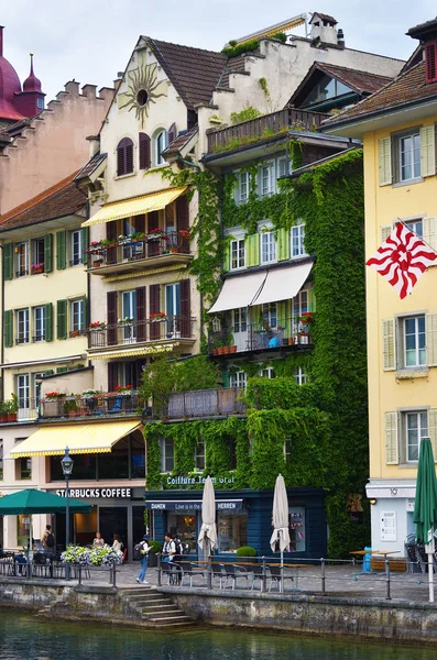 Luzern in der Schweiz — Stockfoto