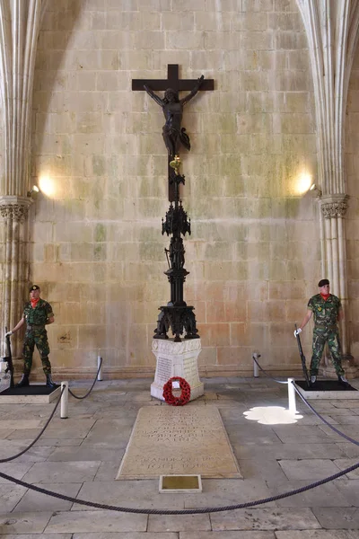The Unknown Soldier tomb. Batalha, Portugal — Stock Photo, Image