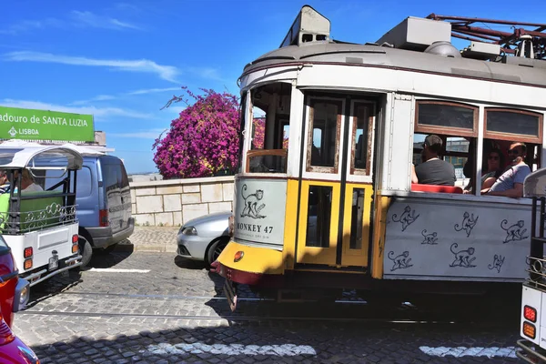 Traffic in Lisbon, Portugal — Stock Photo, Image