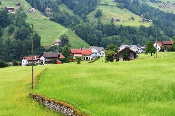 Paisagem alpina deslumbrante no cantão de Uri, Suíça — Fotografia de Stock