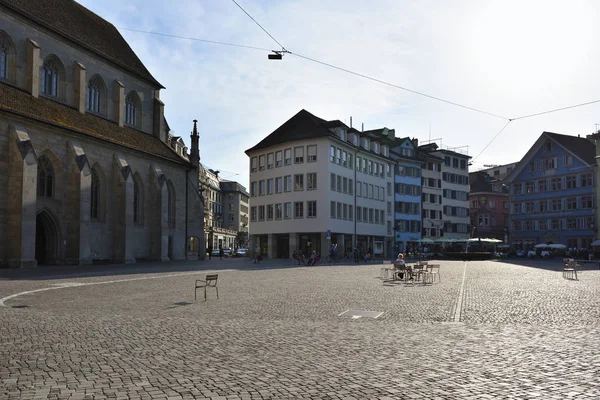 Zürichs historiska centrum, Schweiz — Stockfoto