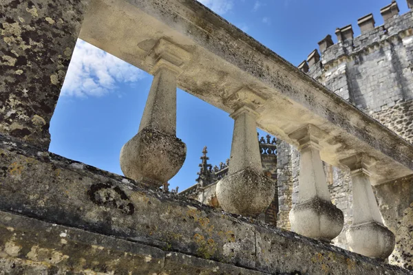 Igreja Templária do Convento da Ordem de Cristo em Tomar Pó — Fotografia de Stock