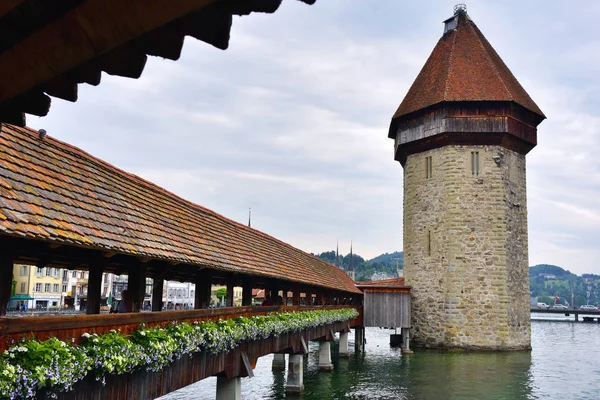 Luzern in der Schweiz — Stockfoto