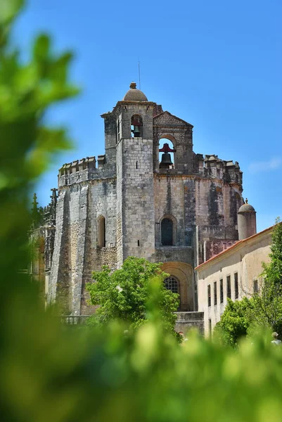 Igreja Templária do Convento da Ordem de Cristo em Tomar Pó — Fotografia de Stock