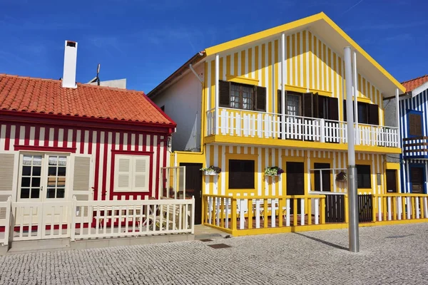 Costa Nova tatil beldesi, Beira Litoral, Portekiz, Avrupa
