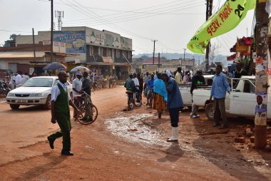 gecekondu Kampala, uganda