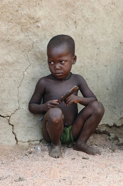 Little Himba boy, Namibia — Stock Photo, Image
