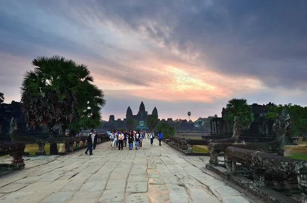 Chrám Angkor Wat, Kambodža — Stock fotografie