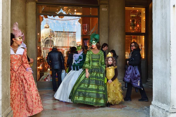 Carnaval van Venetië, Italië — Stockfoto