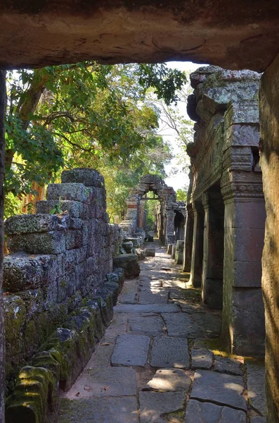 Bantey Khde chrám, Siem Reap, Kambodža — Stock fotografie