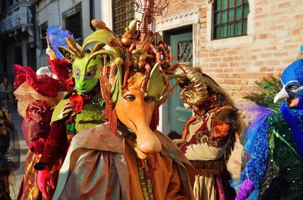 Καρναβάλι της Βενετίας, Ιταλία — Φωτογραφία Αρχείου