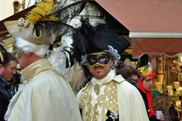 Carnaval van Venetië, Italië — Stockfoto