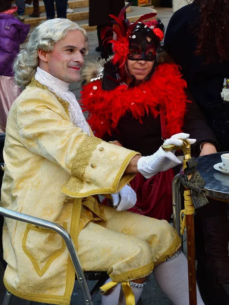 Carnaval de veneza, itália — Fotografia de Stock