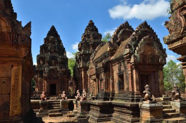Banteay Srei Tapınağı Siem Reap karmaşık Kamboçya