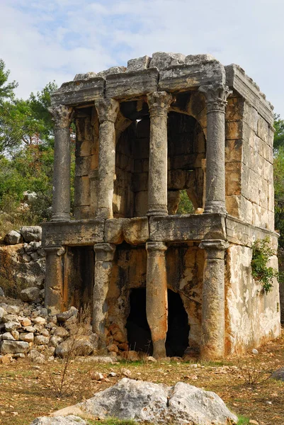 Romeinse architectuur in Demircili, Turkije — Stockfoto