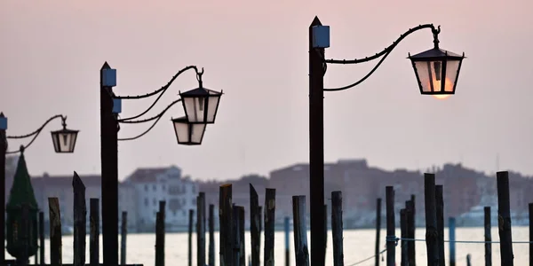 Venecia al amanecer, Italia — Foto de Stock