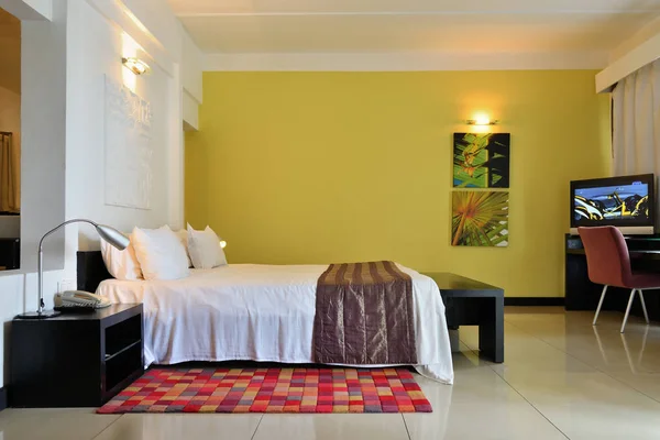 The Ravenala Attitude hotel interiors, Mauritius — Stock Photo, Image