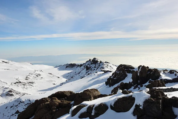ภูเขาคิลิมันจาโร แทนซาเนีย — ภาพถ่ายสต็อก