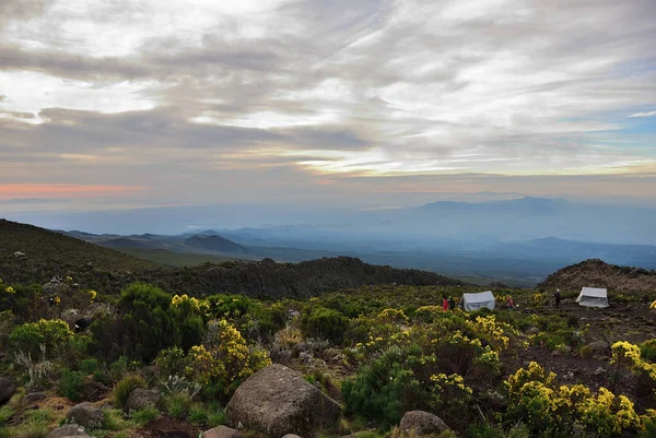 MT Kilimanjaro landskap, Tanzania — Stockfoto