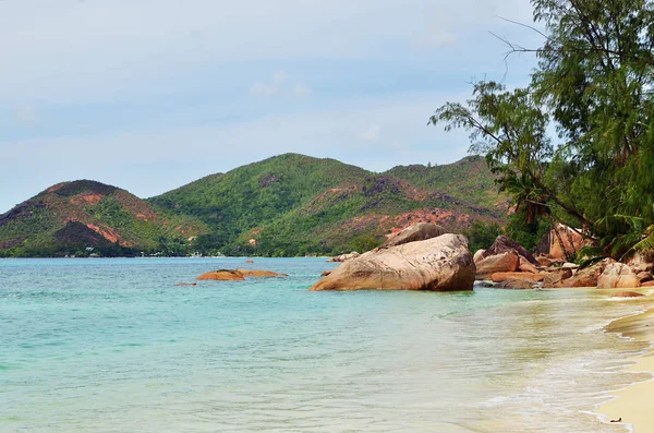 Paysage des îles Seychelles — Photo